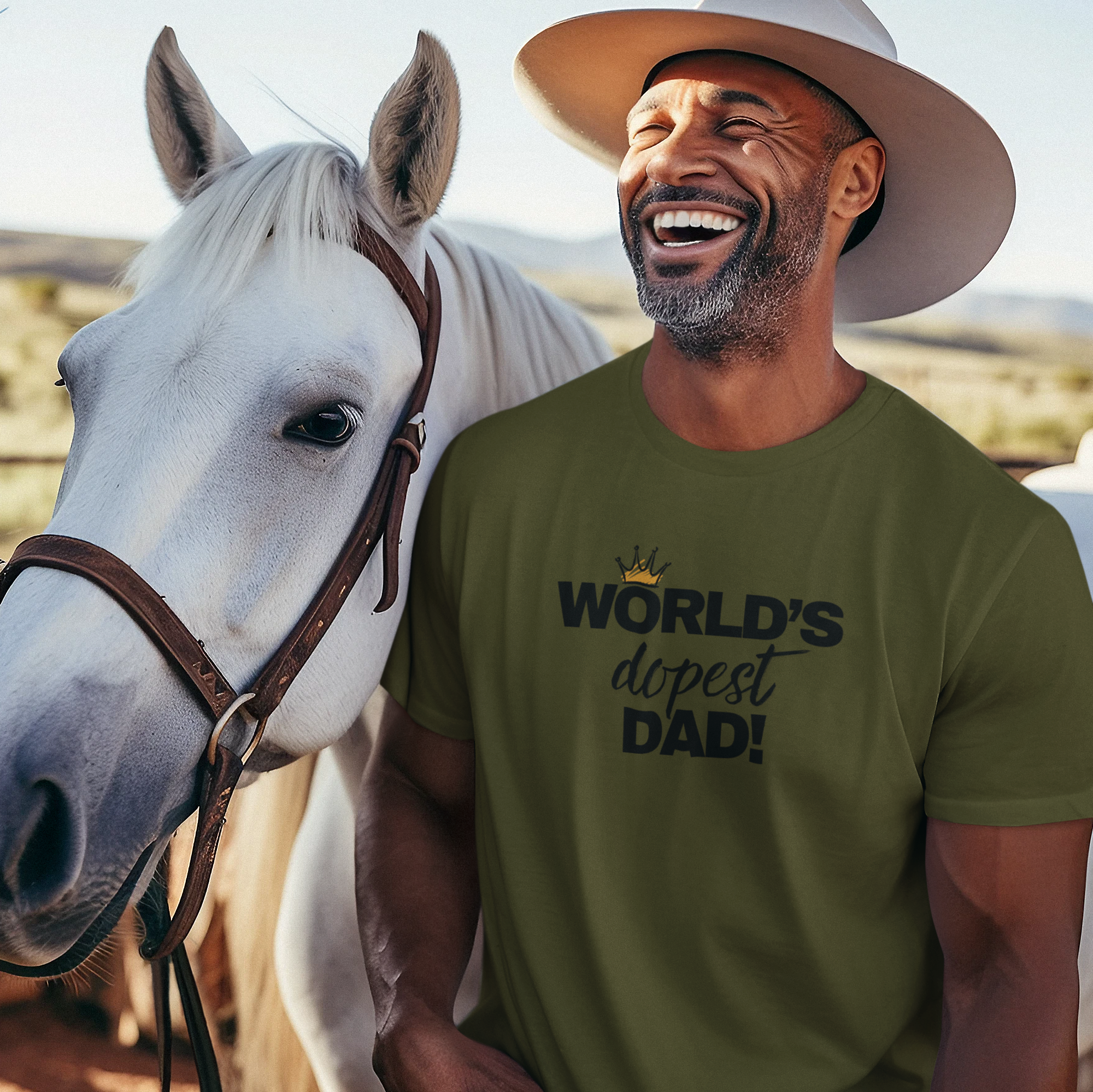 World's Dopest Dad T-Shirt