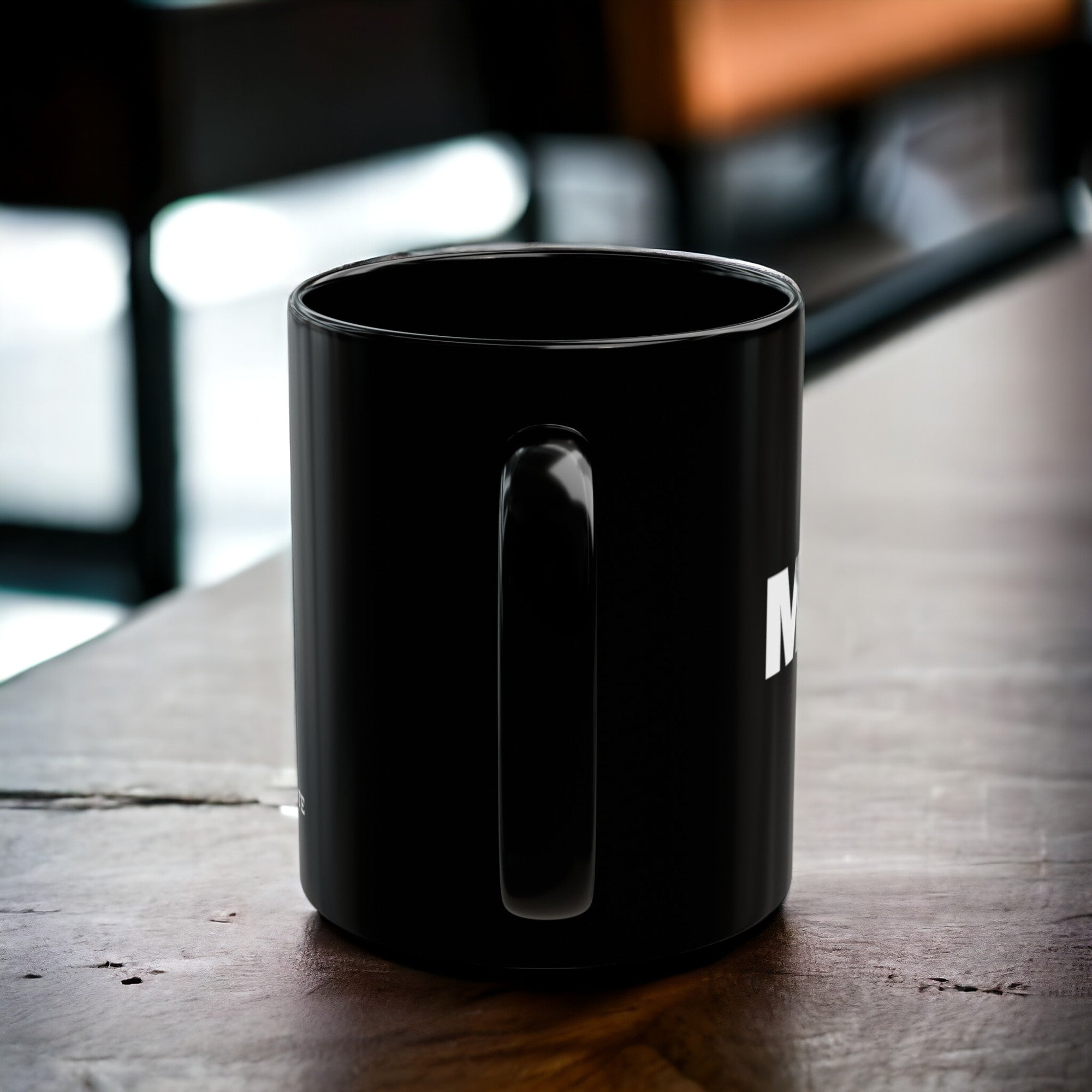 MUVA. - Black Ceramic Mug (11oz)