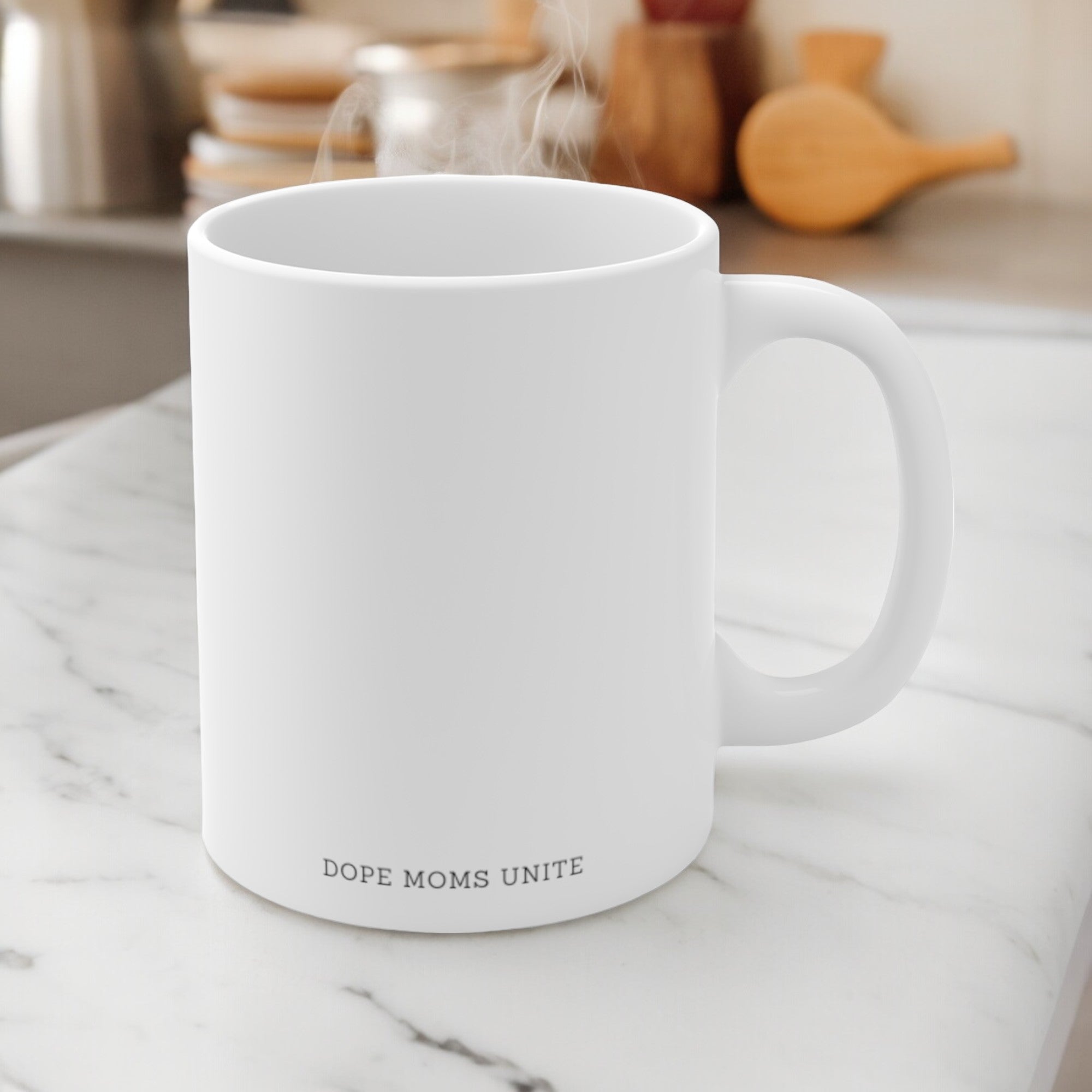 Baseball Mom - White Ceramic Mug (11oz)