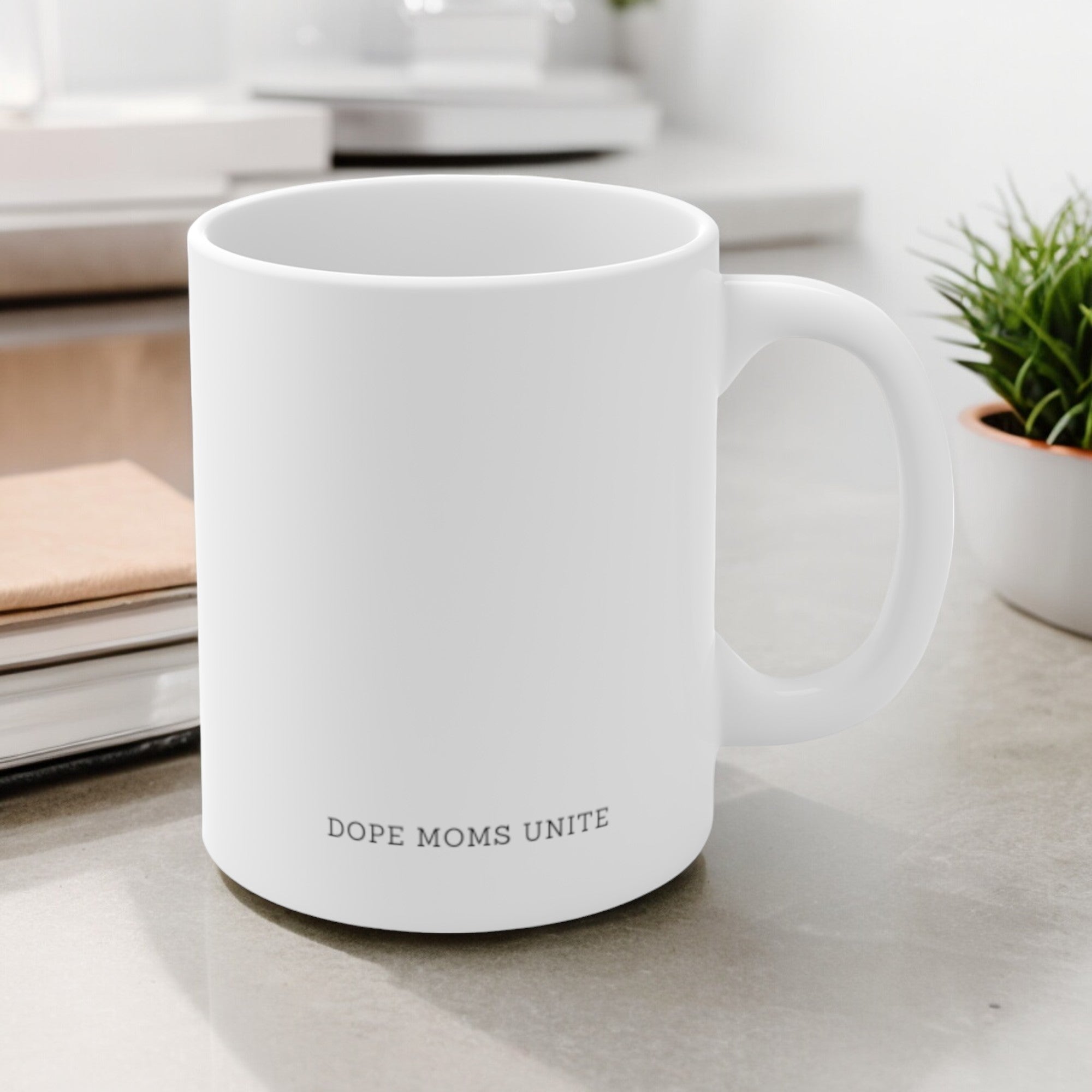 Sports Mom Mode - White Ceramic Mug (11oz)