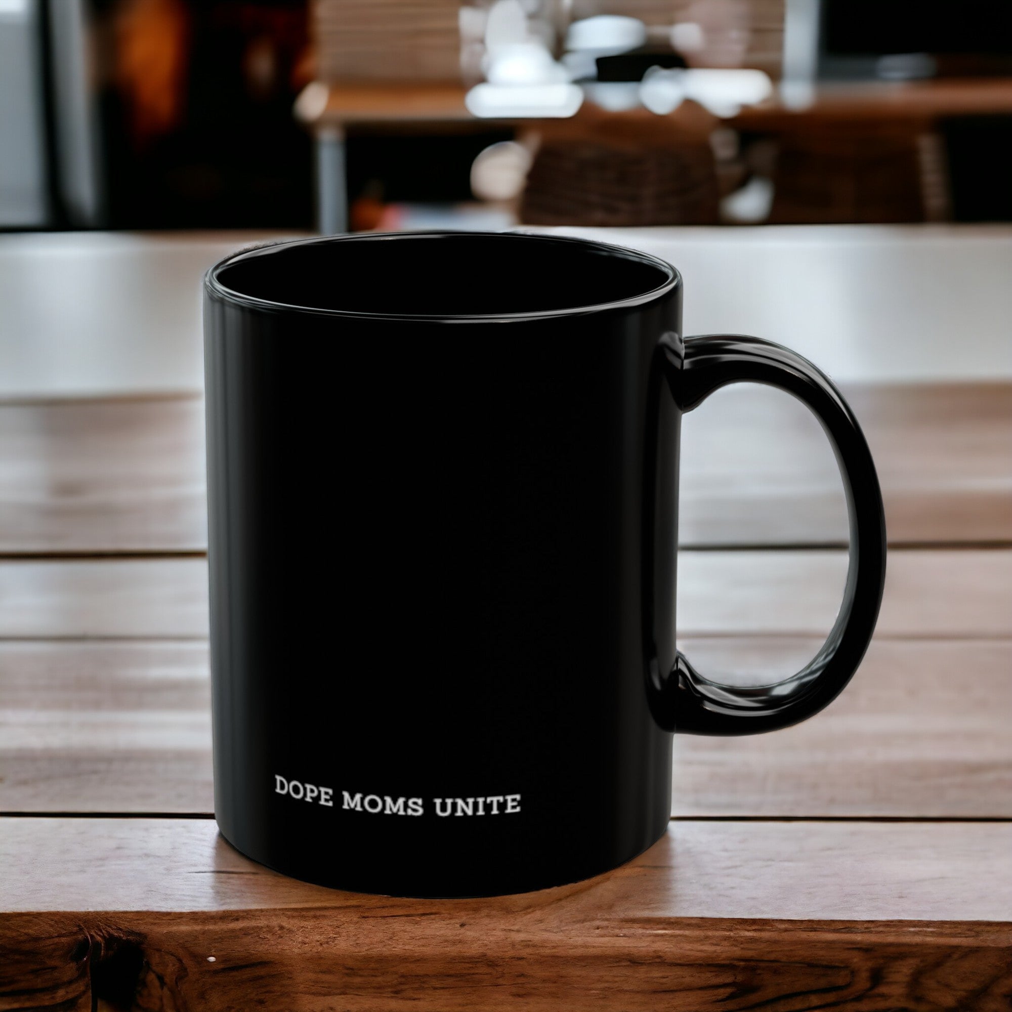 MUVA. - Black Ceramic Mug (11oz)