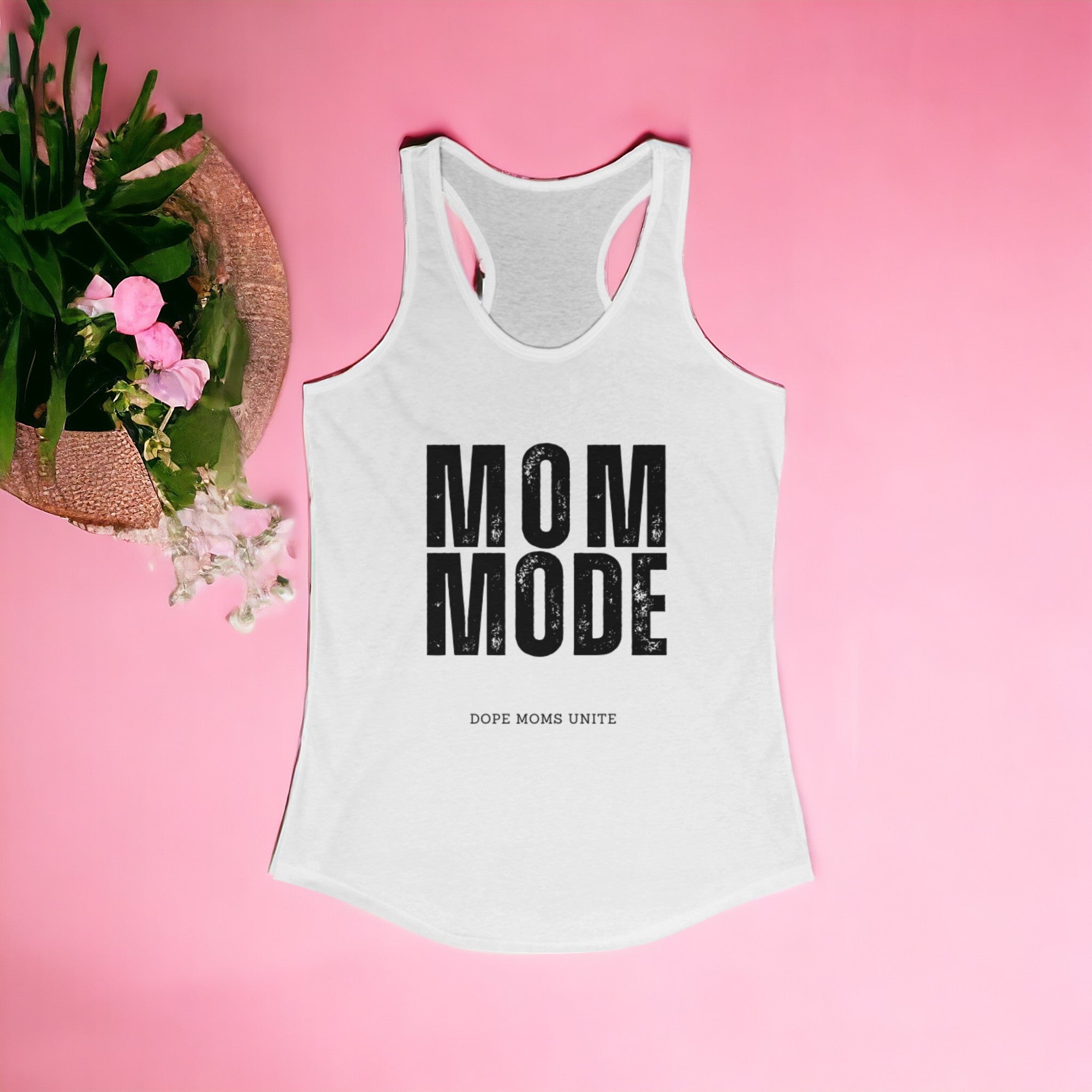 Mom Mode - Women's Racerback Tank